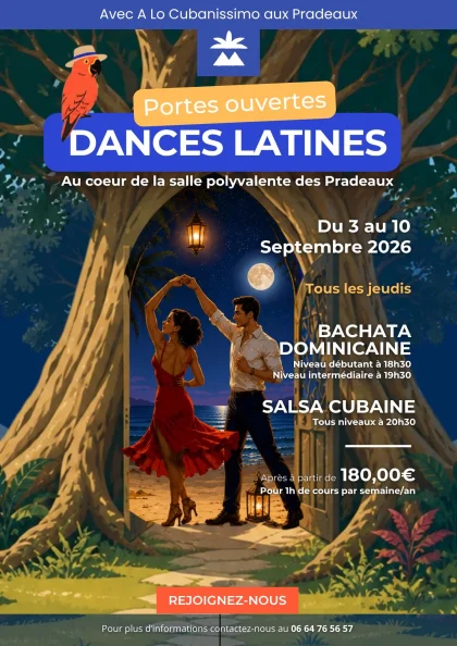 Portes ouvertes – Danses latines