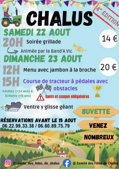 Week-end festif de Chalus