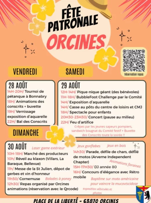 Fête patronale d’Orcines