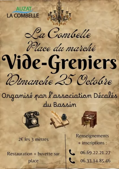 Vide-greniers de La Combelle