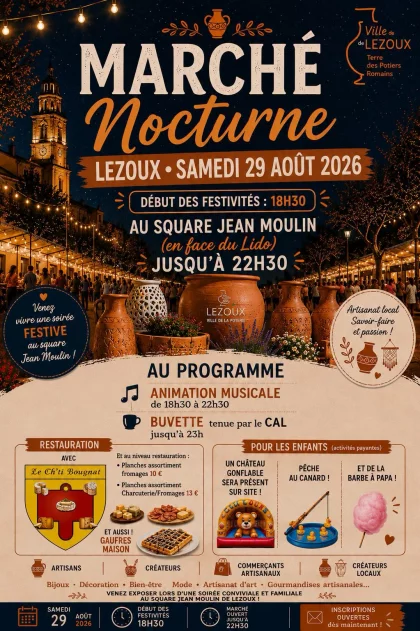 Marché nocturne - Lezoux