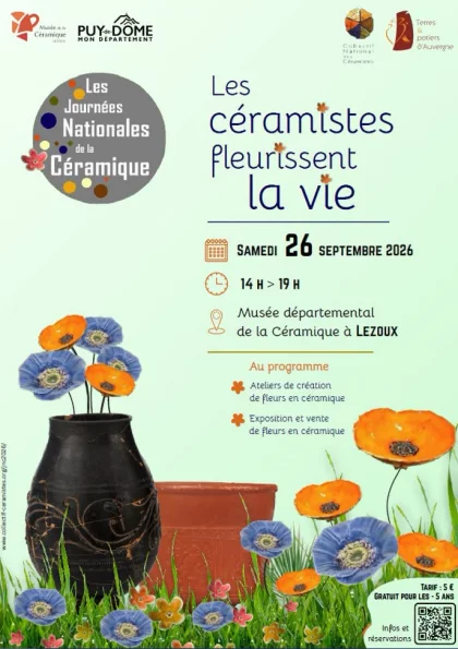 Les céramistes fleurissent la vie