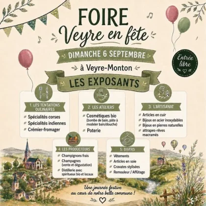 Foire Veyre en fête