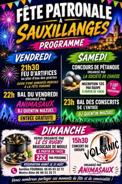 Fête patronale de Sauxillanges