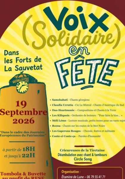 Voix (Solidaire) en fête