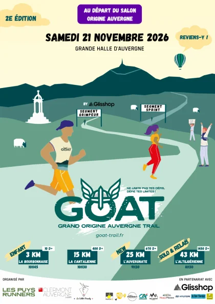 GOAT – Grand Origine Auvergne Trail