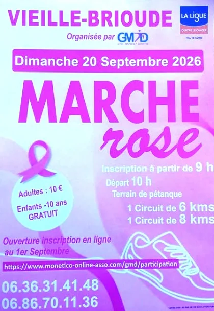 Marche rose