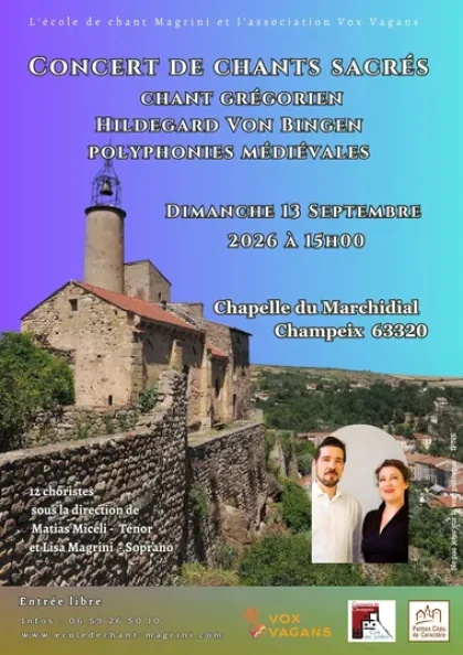 Concert de chants sacrés
