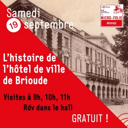 L’histoire de l’Hôtel de Ville de Brioude