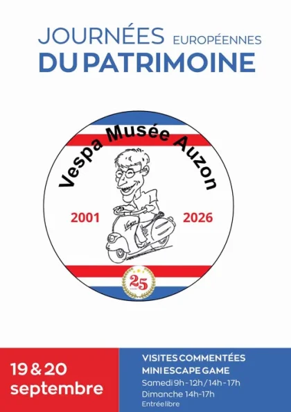 JEP - Mini escape game et visite du Vespa Musée Auzon