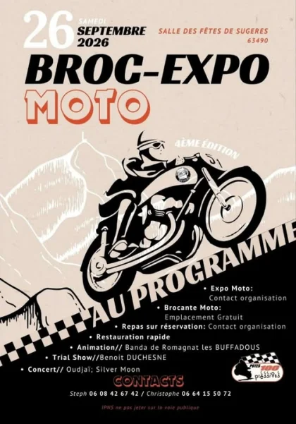 Brocante & Expo Moto – rendez-vous des passionnés