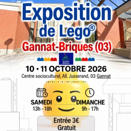 Exposition LEGO® Gannat-Briques