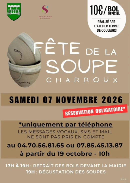 Fête de la Soupe à Charroux