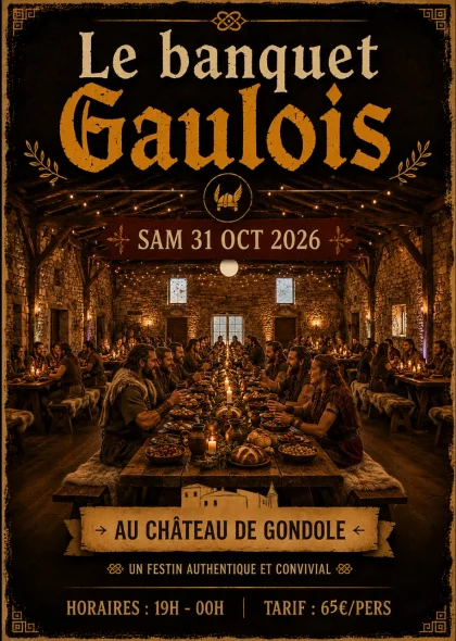 Le Banquet Gaulois au Château de Gondole
