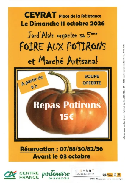 Foire aux Potirons et marché artisanal
