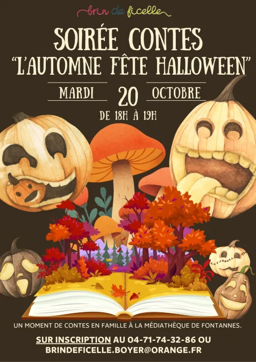 Soirée contes : L’automne fête Halloween