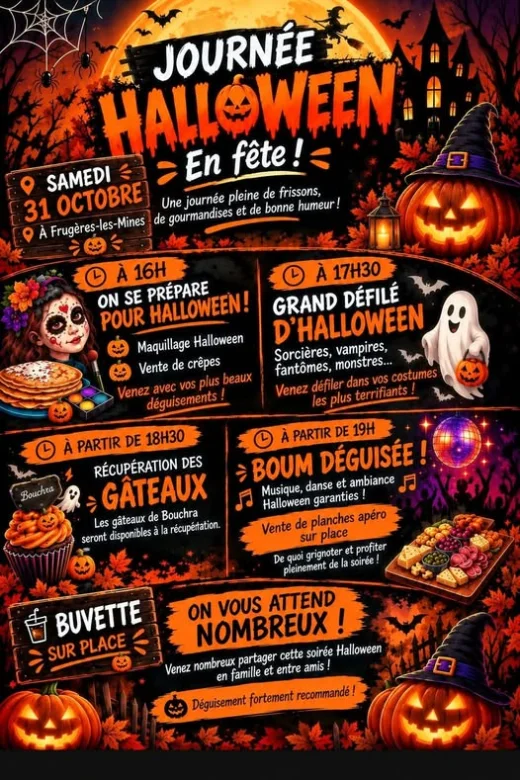 Journée Halloween à Frugerès-les-Mines