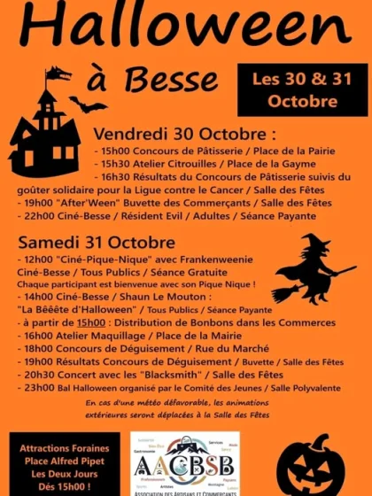 Halloween à Besse
