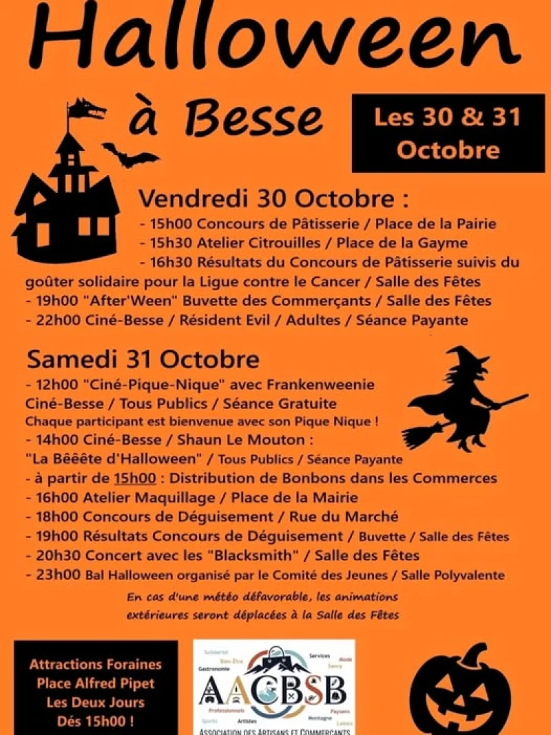 Halloween à Besse