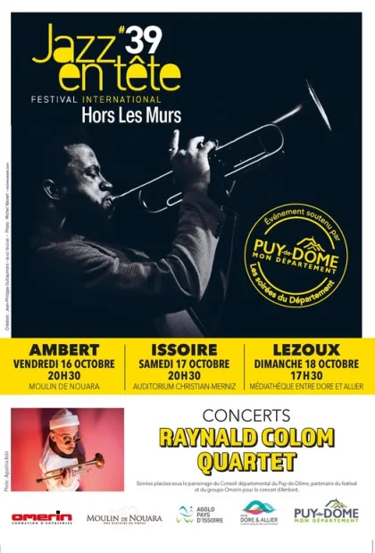 Jazz en Tête hors les murs – Raynald Colom Quartet