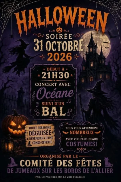 Soirée Halloween à Jumeaux