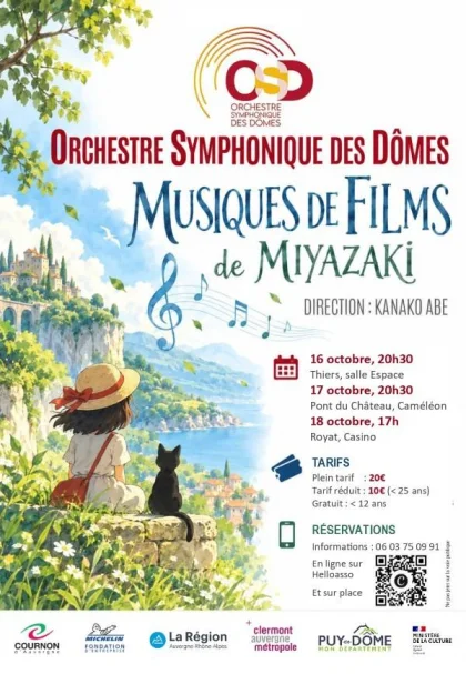 Musiques de films de Miyazaki au Caméléon