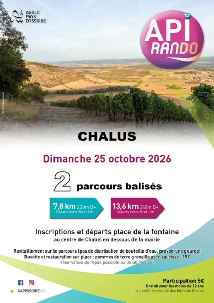 API Rando à Chalus