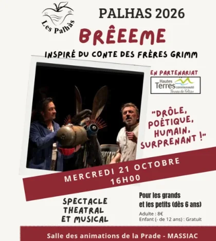 Spectacle Théâtral et Musical - Brêeeme