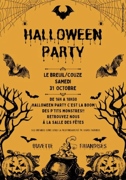 Halloween Party au Breuil-sur-Couze