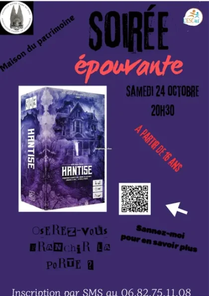 Soirée épouvante à Sauxillanges