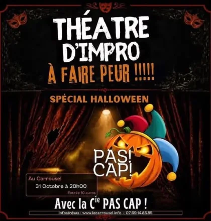 Théâtre d'impro à faire peur !