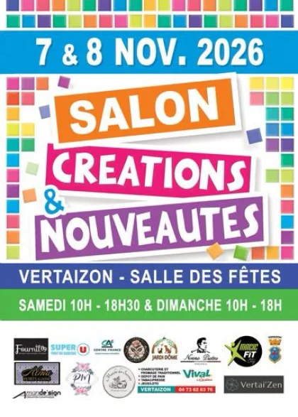 Salon Créations & Nouveautés à Vertaizon