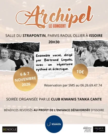 Concert caritatif à Issoire - Archipel