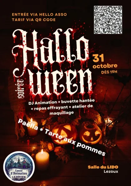 Hallo Queen – Soirée Halloween à Lezoux