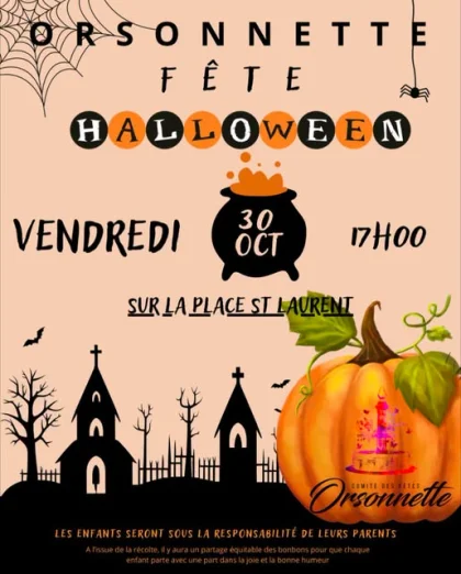 Halloween à Orsonnette