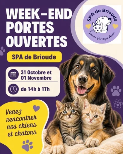 Portes ouvertes à la SPA de Brioude