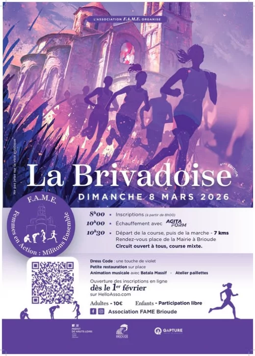 La Brivadoise — Brioude — 8 mars 2026