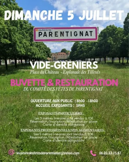Vide-greniers de Parentignat