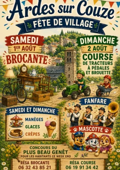 Fête de village - Ardes-sur-Couze