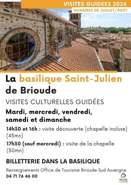 Visites guidées de la Basilique Saint Julien