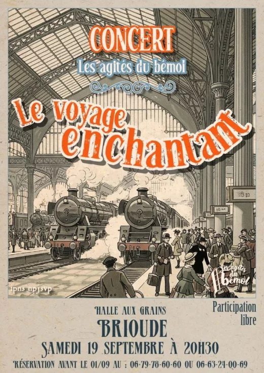 Le voyage enchantant – Concert