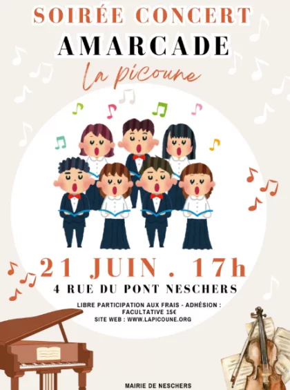 Soirée concert - Neschers