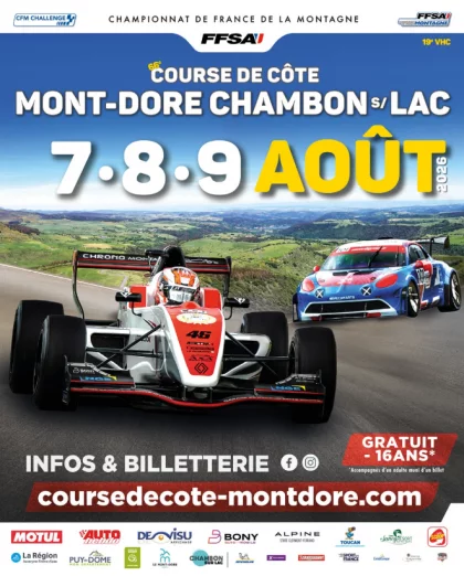 Course de côte Mont-Dore Chambon-sur-Lac