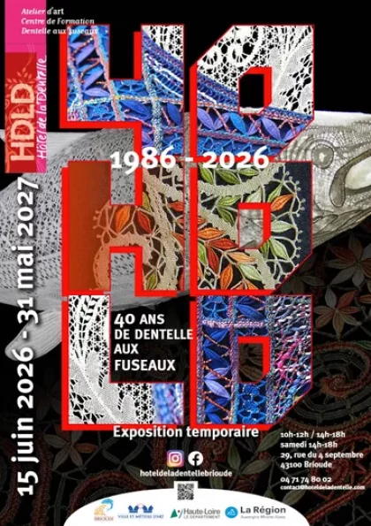 40 ans de dentelle aux fuseaux