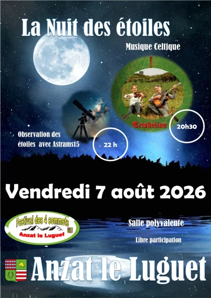 Festival des 4 sommets – Nuit des étoiles