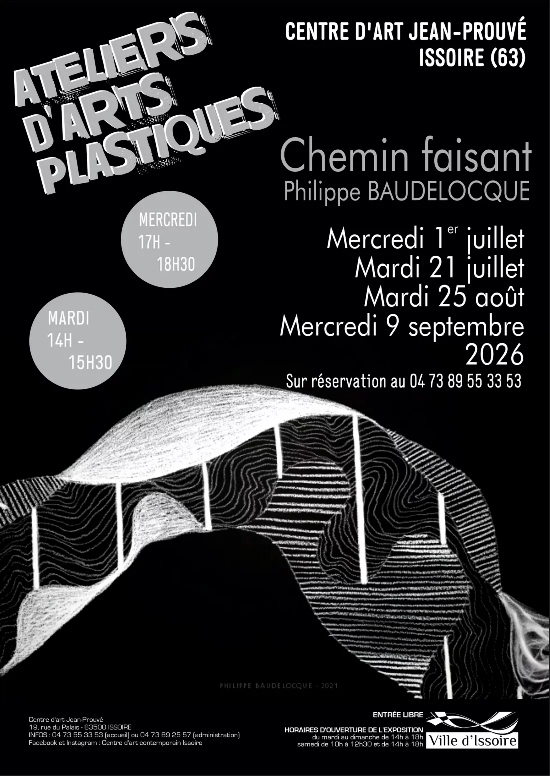 Ateliers d'arts plastiques - Exposition "Chemin faisant"
