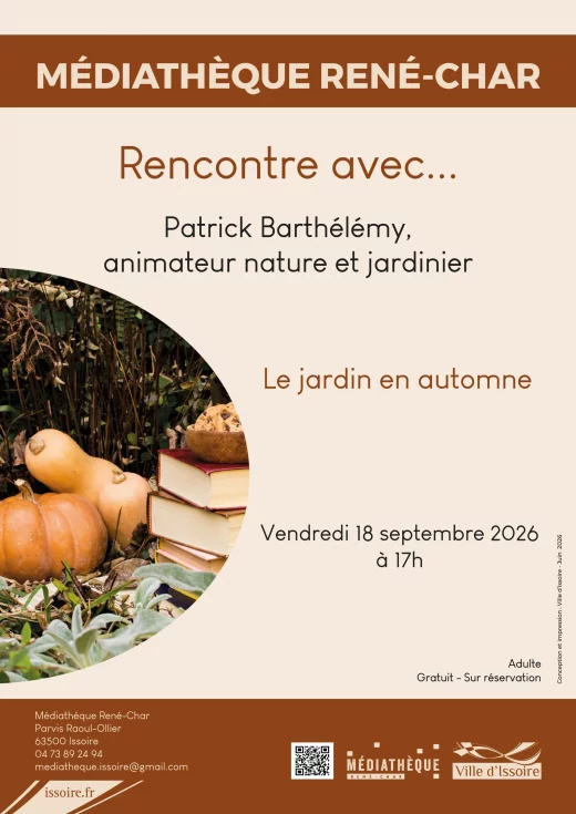 Rencontre avec Patrick Barthélémy