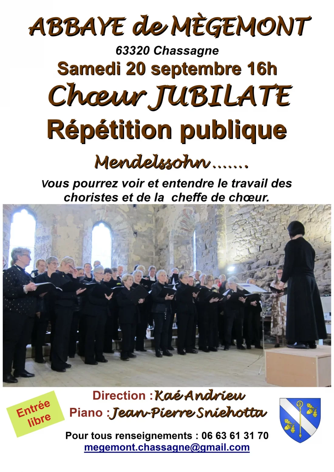Chorale Abbaye de Mègemont