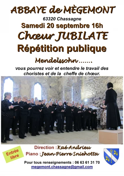 Chorale Abbaye de Mègemont