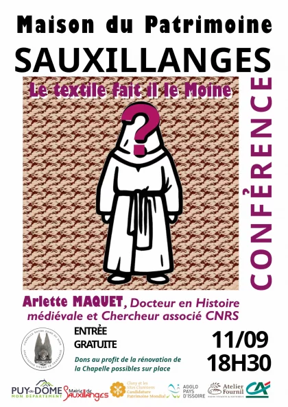 Conférence "Le textile fait-il le Moine ?"